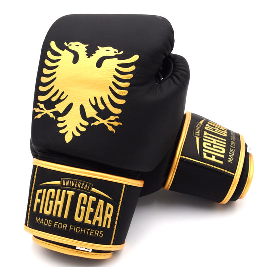 Universal Fight Gear – Albanian Pride Gold Edition Leather