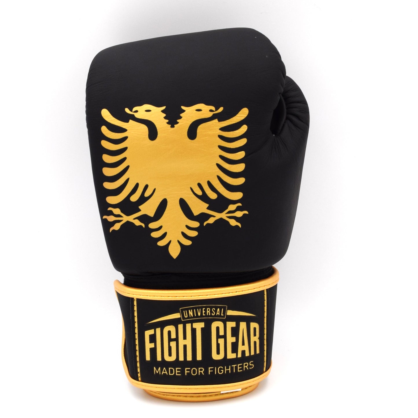 Universal Fight Gear – Albanian Pride Gold Edition Leather