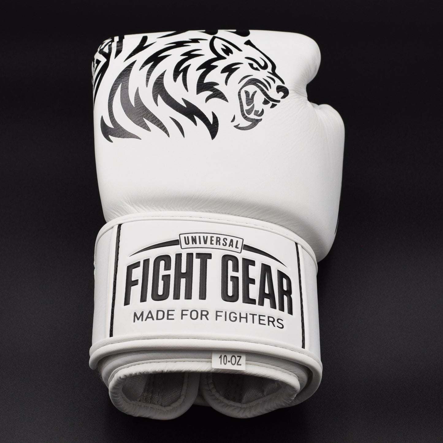 Universal Fight Gear – Lionheart  weiss - schwarz leather