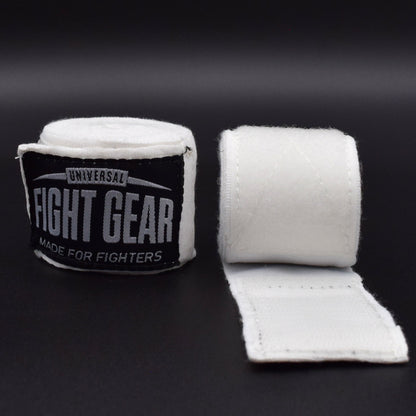 Premium Boxbandagen – Universal Fight Gear Weiss 4 M