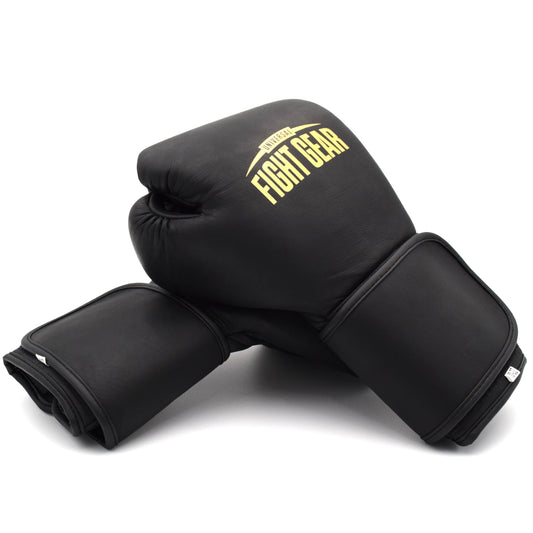 Boxhandschuhe Monarch   Universal Fight Gear – Premium Leather | Black & Gold